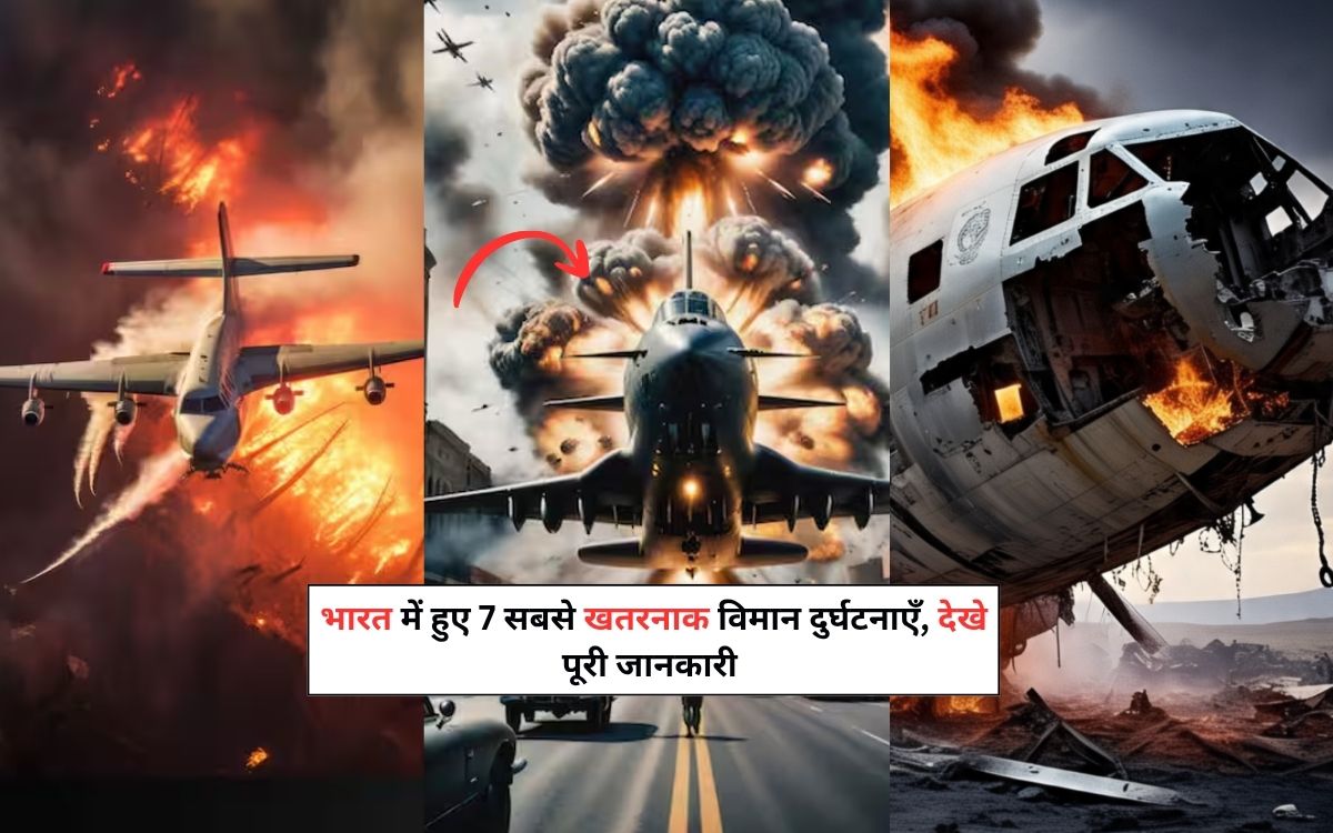 Most Dangerous Plane Accidents in India: भारत में हुए 7 सबसे खतरनाक विमान दुर्घटनाएँ