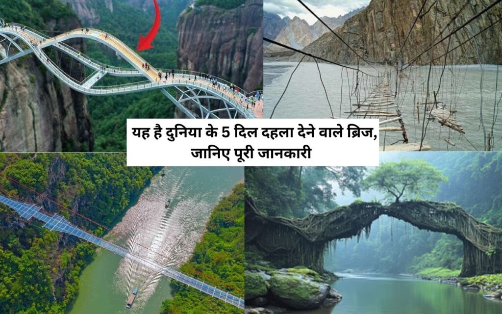 Most Dangerous Bridges in the World : यह है दुनिया के 5 दिल दहला देने वाले ब्रिज, जानिए पूरी जानकारी
