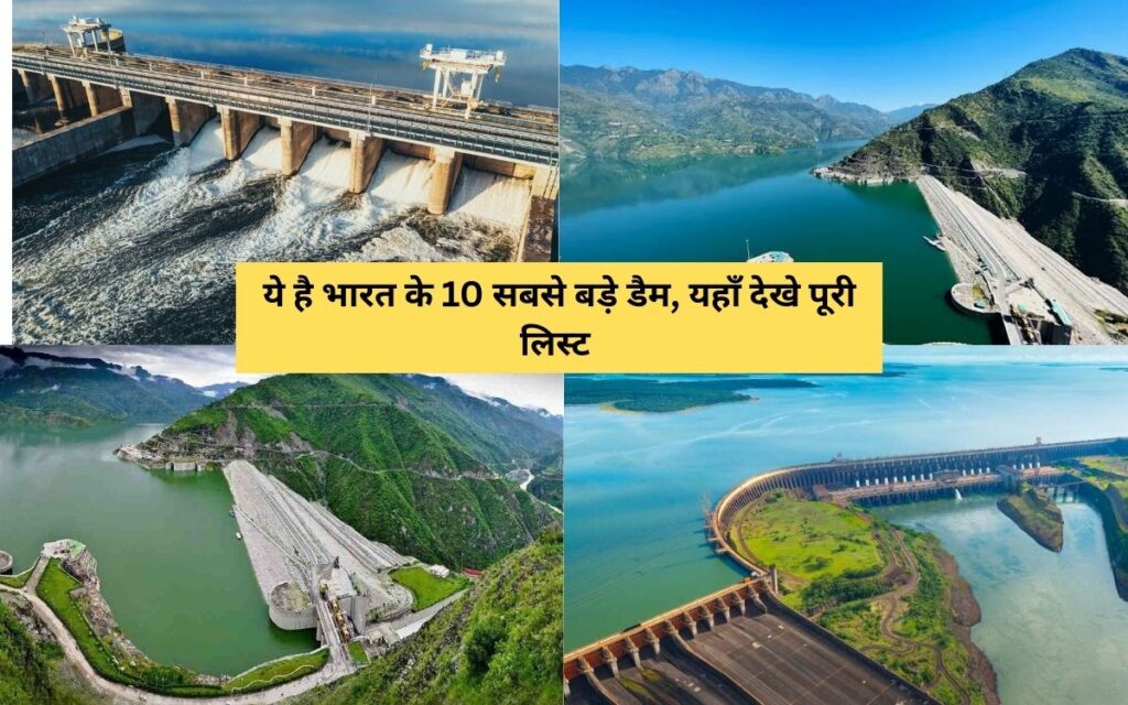 Largest Dams in India: ये है भारत के 10 सबसे बड़े डैम, यहाँ देखे पूरी लिस्ट