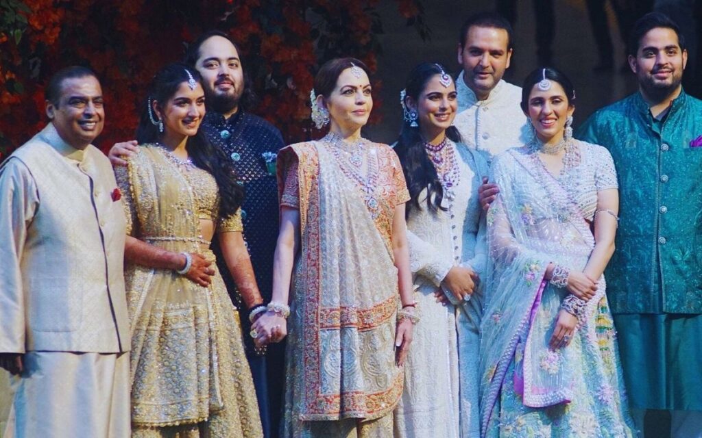 Nita Ambani Family